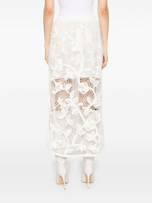 crochet midi skirt